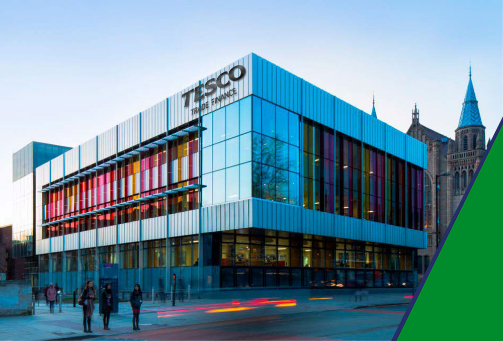 tesco building